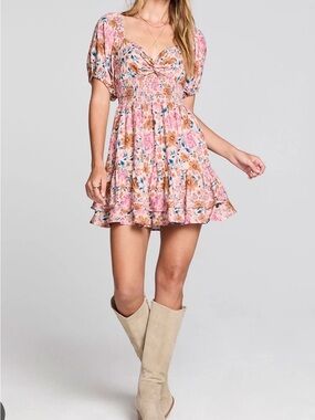 Saltwater Luxe Floral Holand Dress